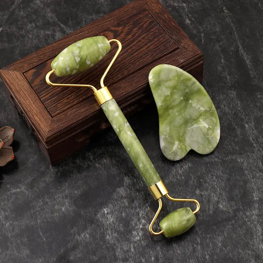 Jade Roller & Gua Sha Set