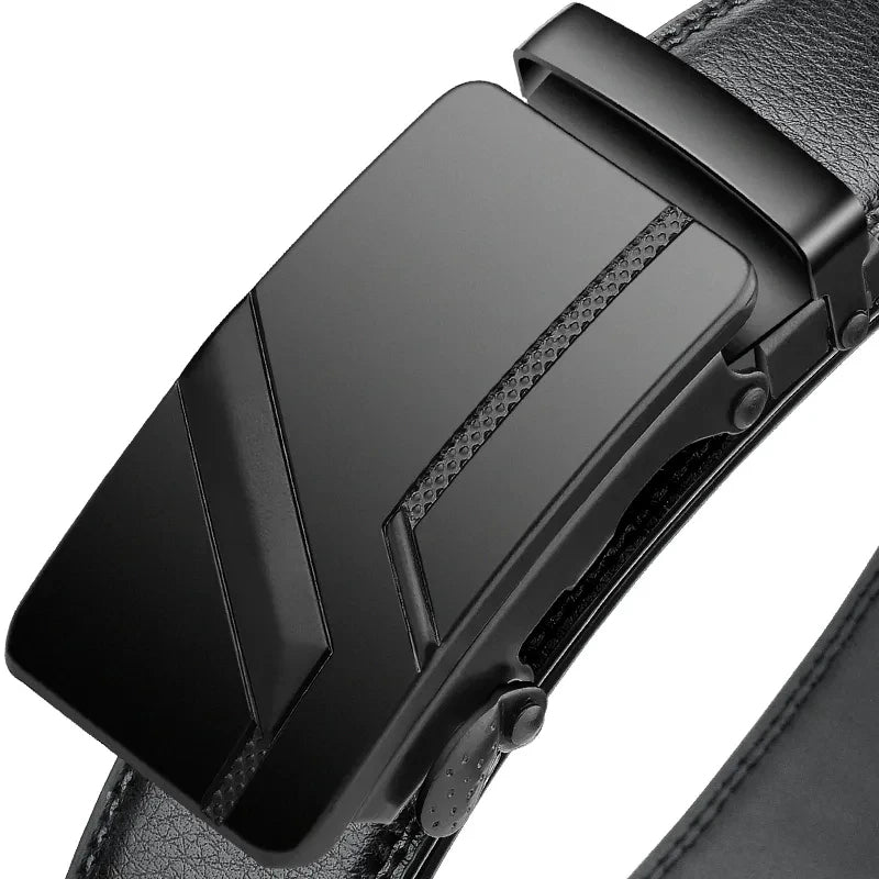 Ratchet Leather Luxury Belt