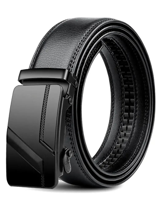 Ratchet Leather Luxury Belt