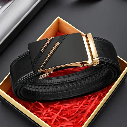 Weave Texture Black Belt