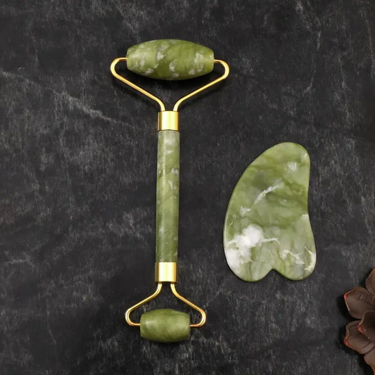 Jade Roller & Gua Sha Set